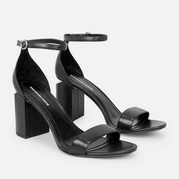 Alexander Wang Abby Block-Heel Sandals size 37 - Picture 1 of 8